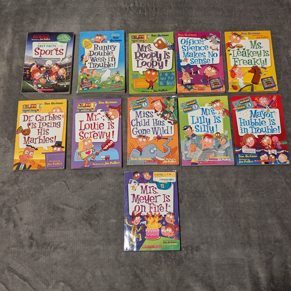 My weird school & my weirder school book lot